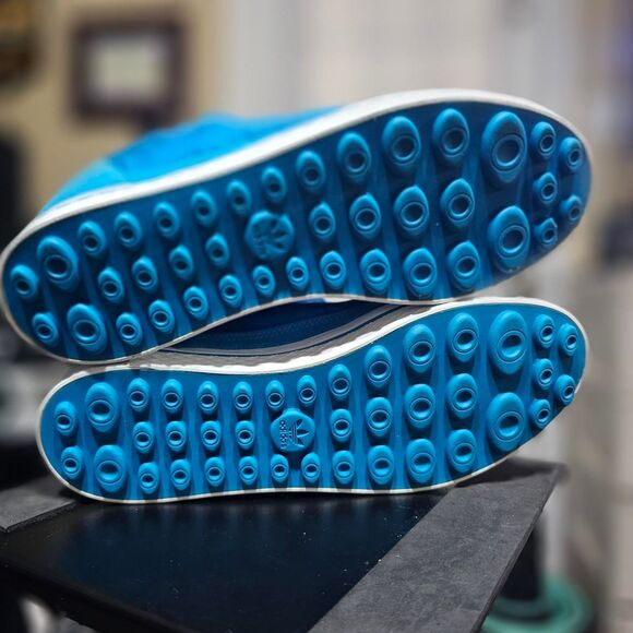 Adidas-originals *RARE* Women's White and Blue Boots - Picture 6 of 8